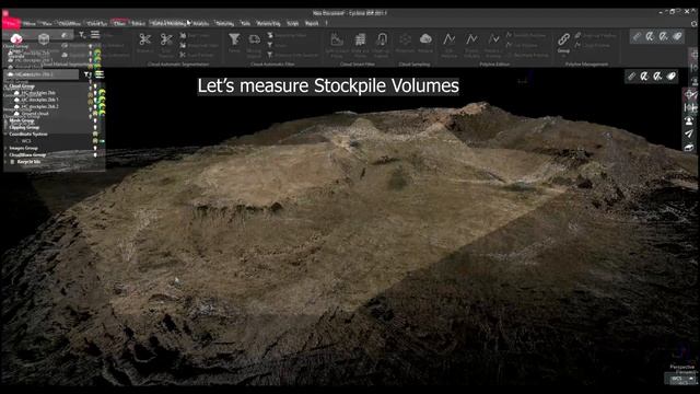 BLK2GO + CYCLONE 3DR = quick stockpile volume calculation смотреть онлайн