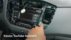 Hyundai Creta, как снять штатную магнитолу + Магнитола Tesla на Android/ how to remove the head uni