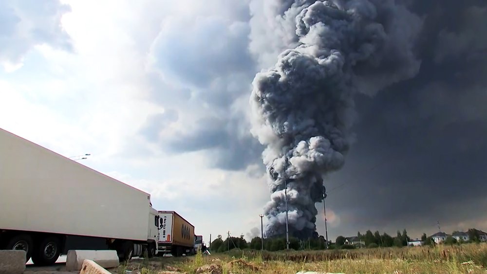 Открытое горение на складе Ozon в Подмосковье ликвидировано / События на ТВЦ