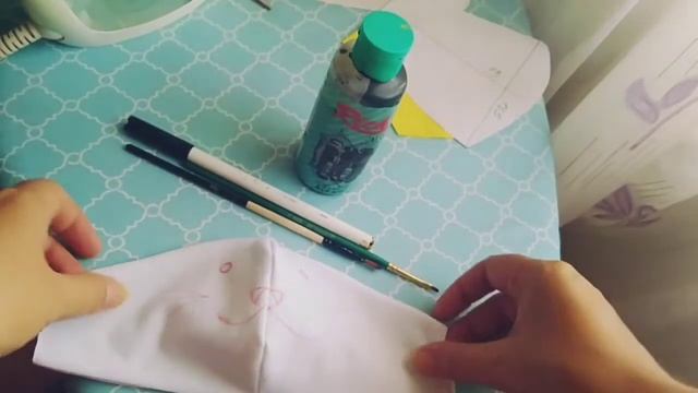 Детские маски с рисунком и аппликацией/ Как пошить весёлые маски своими руками/ Çocuk maske yapımı