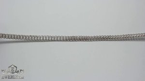 Плетение Кардинал - Серебряная цепь мужская. Цепочка из серебра Итальянка / Венеция / Питон.