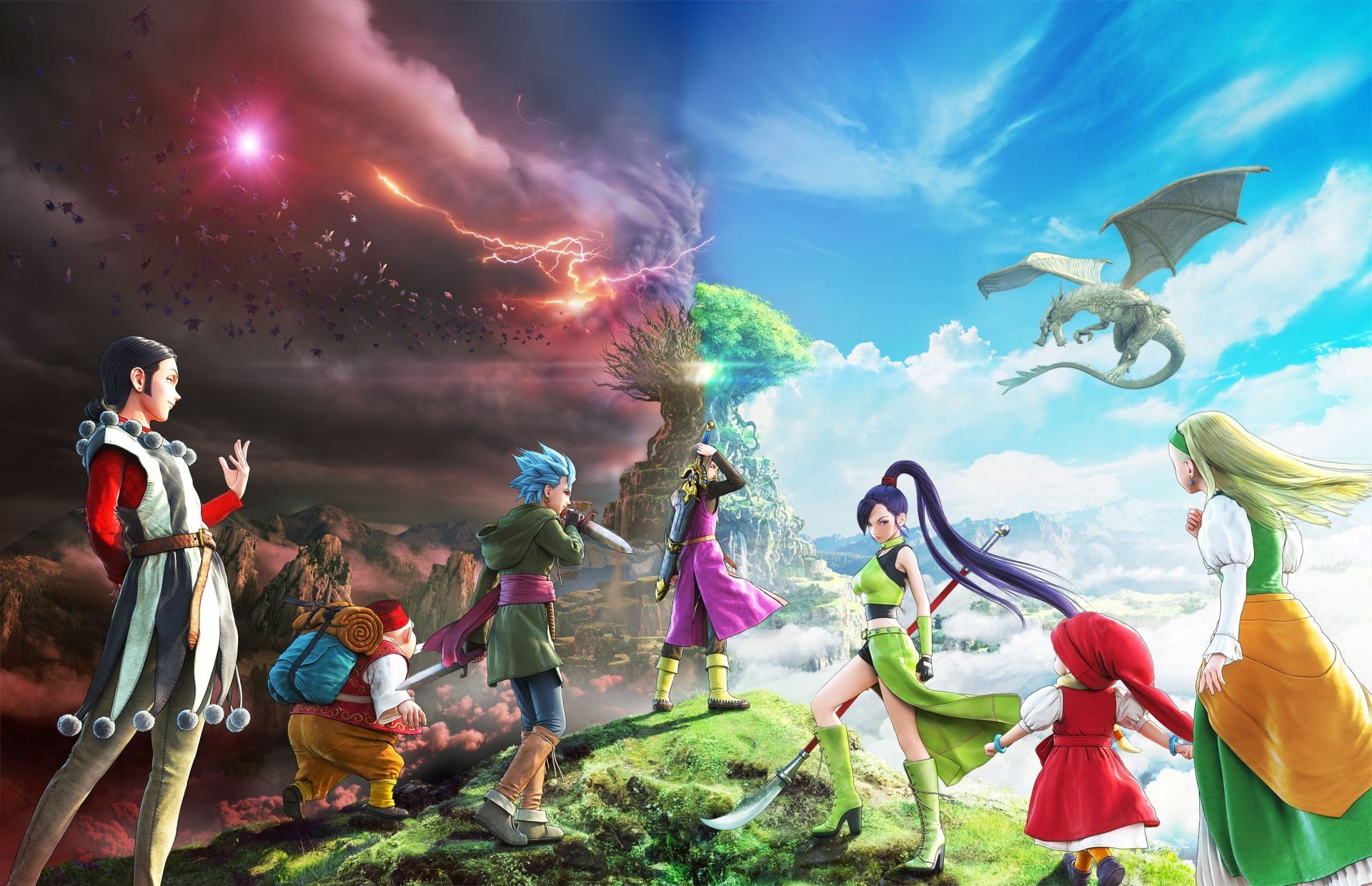 №40  DRAGON QUEST XI (11) История Прохождение Прекрасная сказка