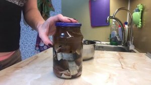 Селёдка пряного посола в банке за 1 сутки