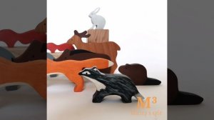 Деревянные игрушки от Мастера в кубе :)