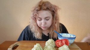 БУРЯТСКИЕ БУУЗЫ (ПОЗЫ) Мукбанг АСМР ASMR MUKBANG | eating show | 먹방