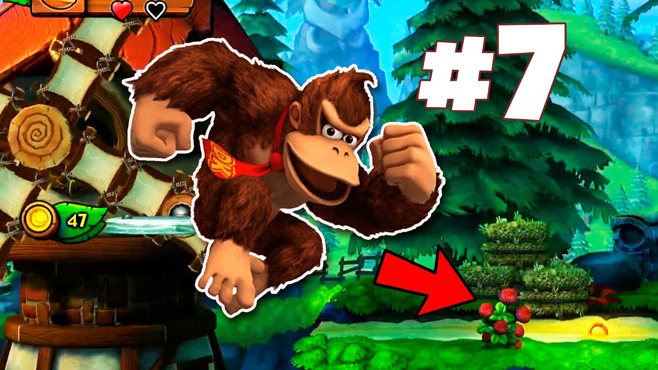 Неудержимый Донки Конг | Donkey Kong Country Tropical Freeze 7 серия прохождения игры на Йоши Бой