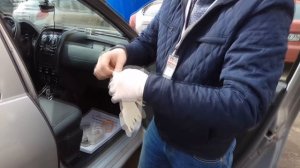 Противоугонная маркировка стекол VIN MARKING на Дастере