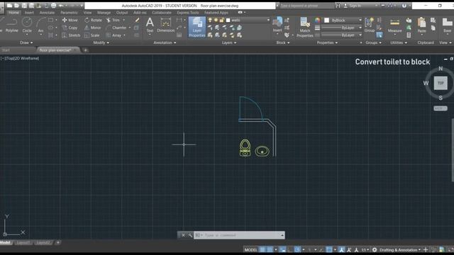 Autocad - Complete floor plan for beginners - Exercise: Care home смотреть онлайн