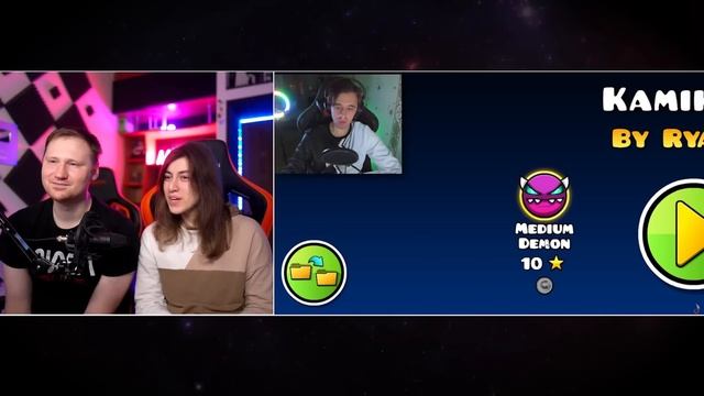 РУЛЕТКА РАНДОМНЫХ ДЕМОНОВ | Geometry Dash | РЕАКЦИЯ на DeCody смотреть онлайн