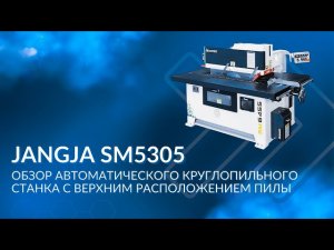 Обзор автоматического круглопильного станка | JANGJA
