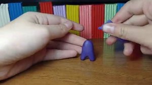 КАК СЛЕПИТЬ ИЗ ПЛАСТИЛИНА АМОНГ АС(Among us)! ВИДЕОУРОК ПО ЛЕПКЕ ИЗ ПЛАСТИЛИНА! - Дианела ЛЕПКА!