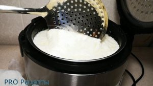 Домашний творог в мультиварке , очень просто и полезно