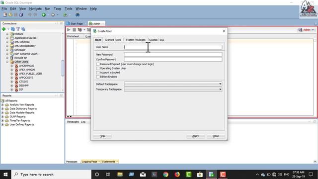 Create Oracle Database 11g XE Bangla | Part-2 | A to Z Solutions