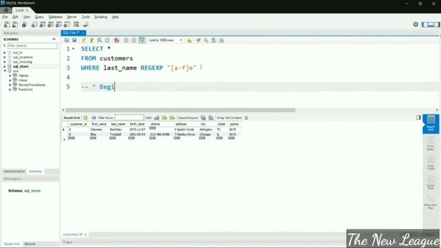 MySQL Tutorial(2021)-Part 7|REGEX Operator|Tamil Easily Explained|The New League смотреть онлайн