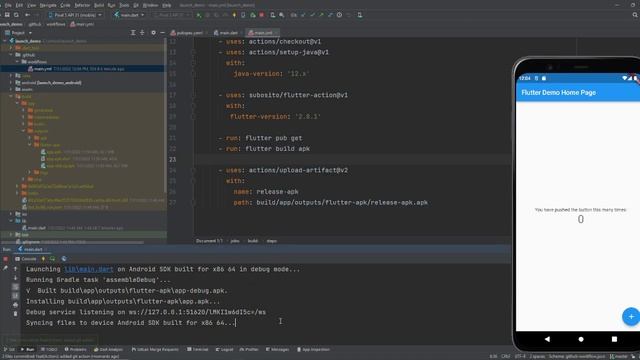 Build APK By Git Action in Flutter