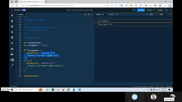 Function Expression #14 JavaScript, The Future of the Web