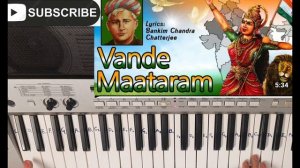 Vande Matram |Original Version| Bankim Chandra |Patriotic Song| Cover On Keyboard/Harmonium