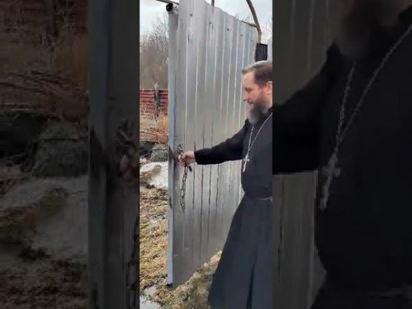 Строящийся храм Покрова в с. Бархатово Красноярского края. Обзор от настоятеля