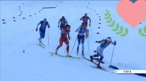 Тур де Ски. Спринт. Наталья Непряева берет золото