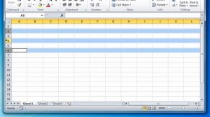 How to Adjust Height or Width of Multiple Rows or Columns in Excel