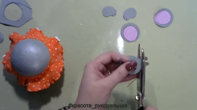 МК "Елочная игрушка из фоамирана -Мышка". Евгения Щедрина смотреть онлайн