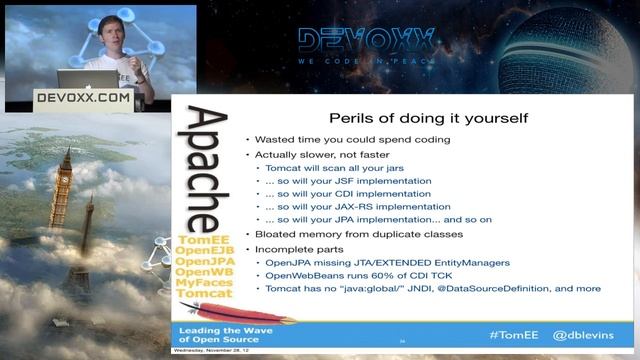 Apache TomEE, Java EE 6 Web Profile on Tomcat смотреть онлайн