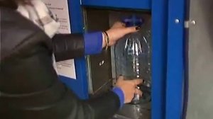 Автоматический киоск продажи воды в розлив