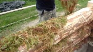 www.вепсскийсруб.рф Сборка сруба на мох