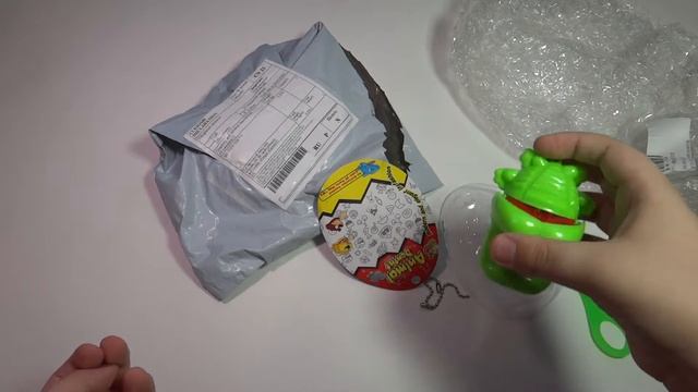 Игрушка крокодил, посылка из китая смотреть онлайн