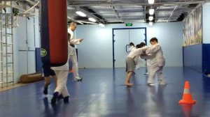 упражнения разминки вдвоём дети 5 7 лет