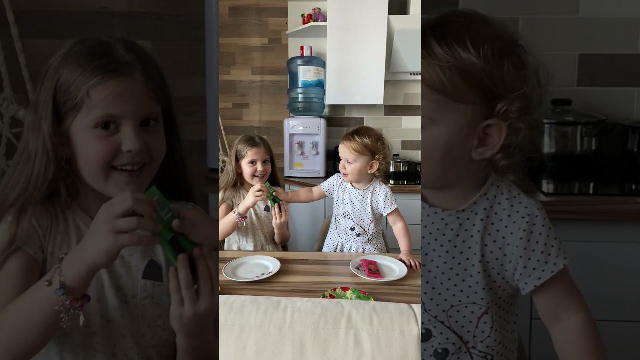 Варя делится с сестрой. Эксперимент нежадный ребенок смотреть онлайн