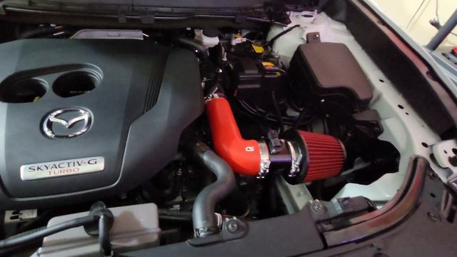 corksport intake on Mazda CX-9