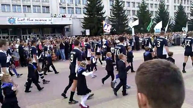 Праздник начала учебного года в КПИ. Эпизод 6. 29 августа 2014г. смотреть онлайн