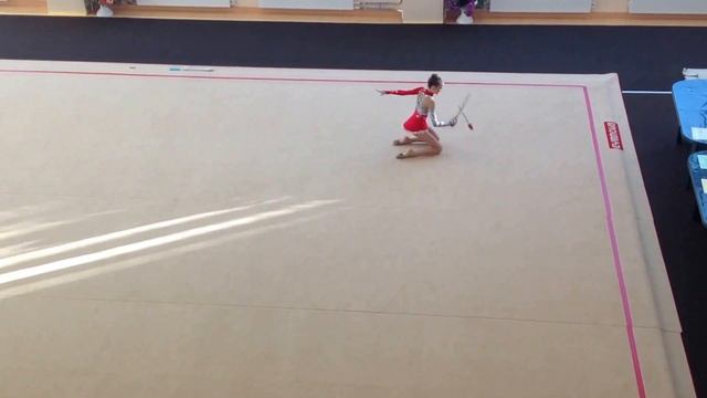 Кривова Катя булавы, соревнования в МГФСО 29.01.14 смотреть онлайн