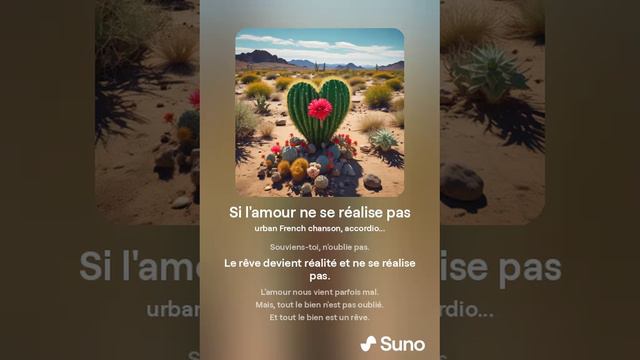 Si l'amour ne se réalise pas