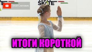 ГРУСТНЫЕ ПРОКАТЫ - Девушки. Короткая Программа. Юниорское Гран-При в Будапеште 2023