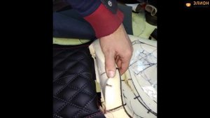 Перетяжка мотосиденья Harley  Davidson