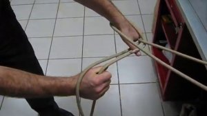 закрепление веревки за конструкцию-способ 3