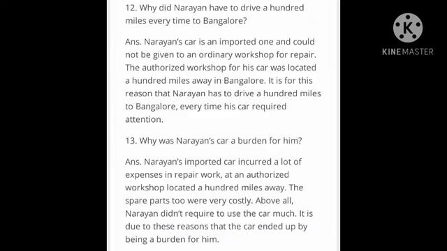 Class 12 (Alternative English) All questions answer