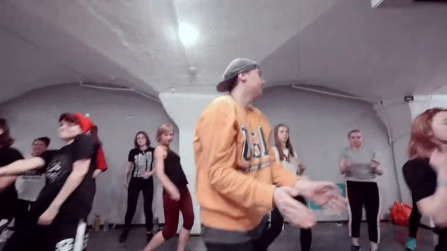 Hip-Hop Choreo. Дима Кремер. Танцевальный Марафон 9 ЗАЛОВ смотреть онлайн