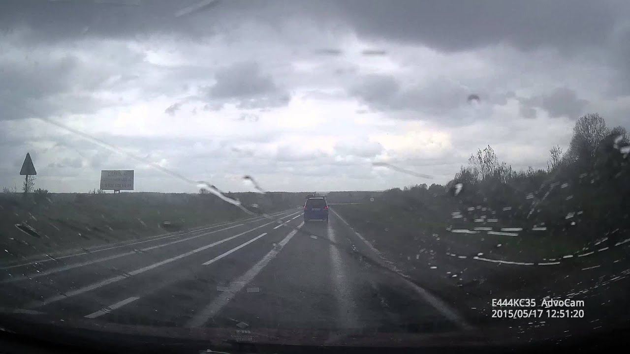 Вологда - Череповец. Вся трасса. ч. 3_5 (timelapse 3.0x) смотреть онлайн