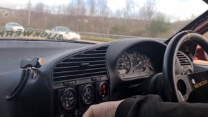 #Turbo #E36 #M50B25, BMW m50b25 turbo, 400bhp at the wheels.