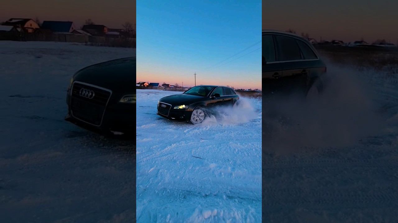 Дрифт на Audi A4 Quattro B8 #a4 #audi #avant #quattro #drift смотреть онлайн