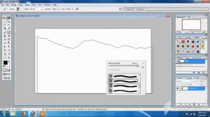 How to use Mountain brushes in Adobe Photoshop