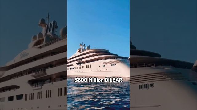 Alisher Usmanov’s $800 Million Superyacht named “DILBAR”