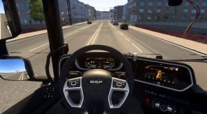 Рейс Зальцбург - Прага в VR шлеме в Euro Truck Simulator 2.