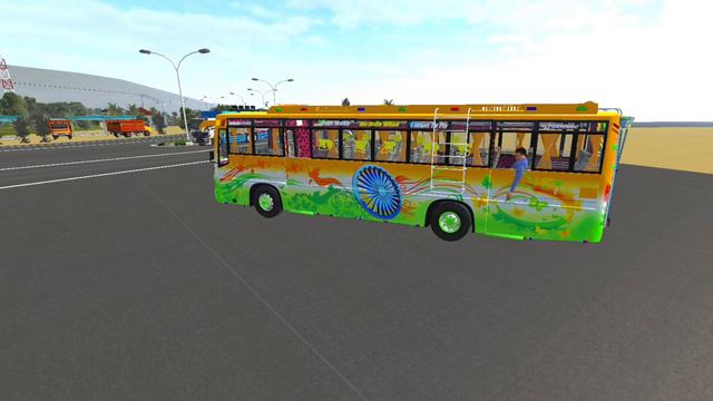 REPUBLIC DAY SPECIAL BUS MOD For Bus Simulator Indonesia || Bussid Mod || Offroad Gamers ||