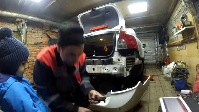 Задний парктроник Volvo S40 смотреть онлайн