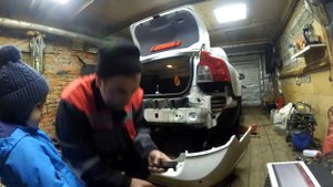 Задний парктроник Volvo S40