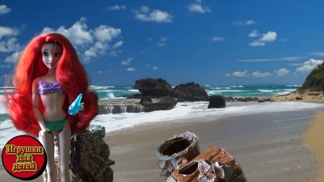 Видео для девчонок, Малефисента Дуняфисента Русалочка Ариель и принц Адам Побег, Играем в куклы смотреть онлайн